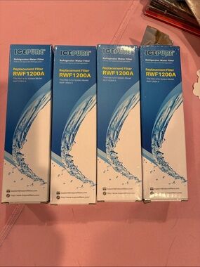 RWF1200A IcePure Refrigerator Water Filter. Set of 4
